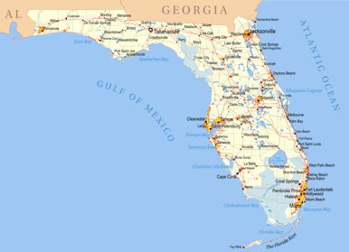 Map of Florida