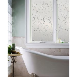 Etched glass