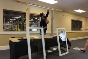 Door professional securing model size door frame