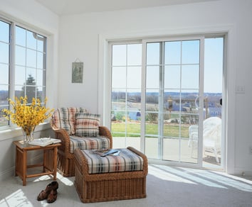 Patio door interior